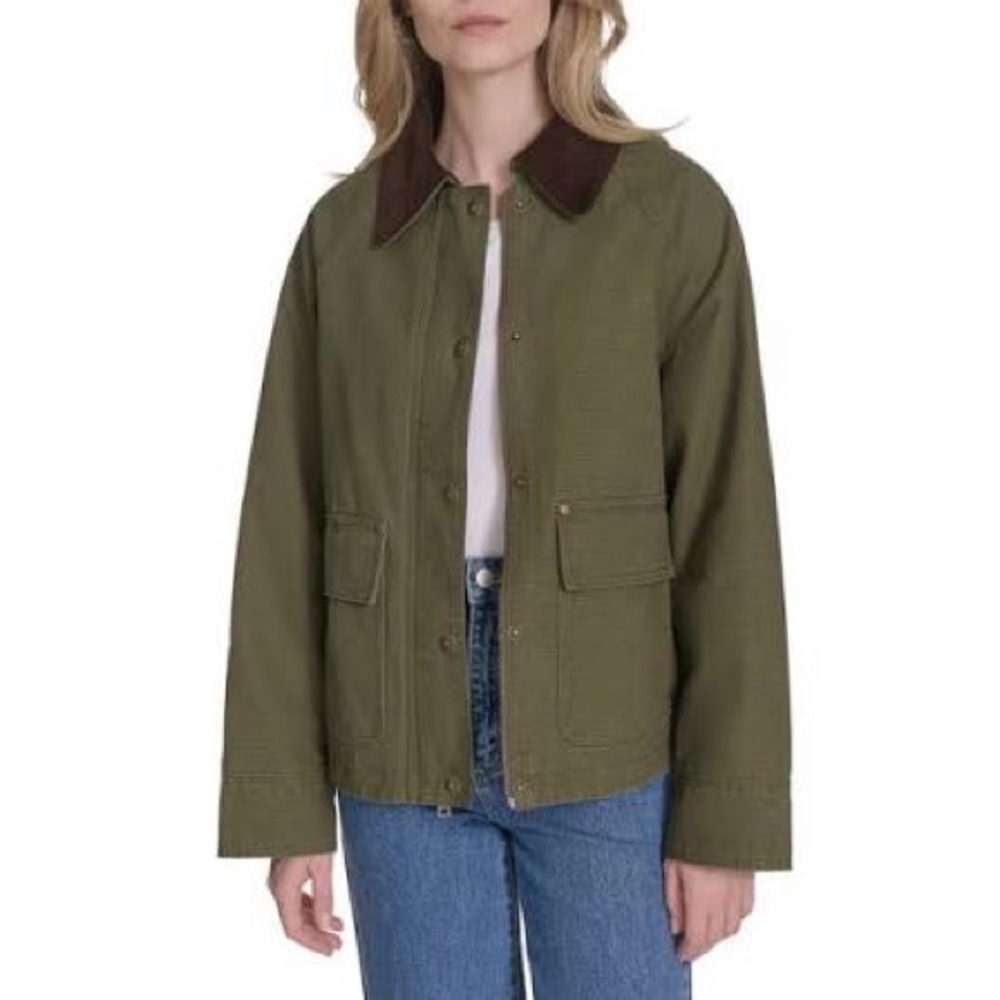 Levi's Women's Canvas Jacket, XL, Large & Small Available, Green (Olive) - NWT